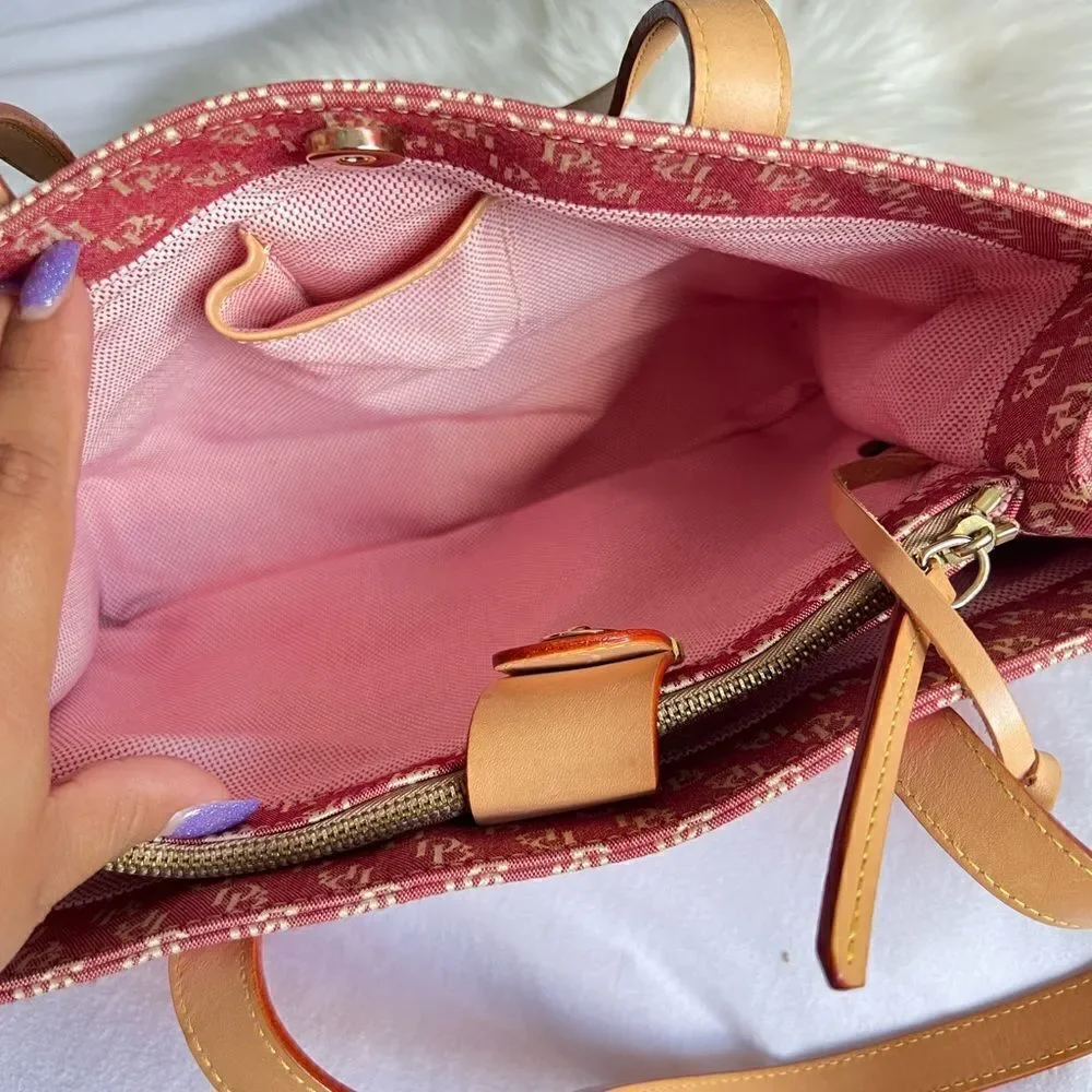 Dooney and Bourke all over logo Tote purse